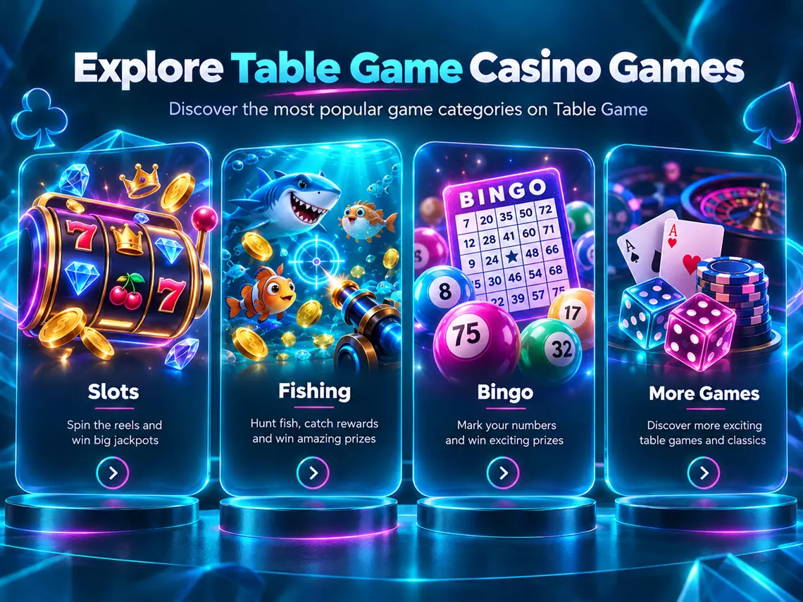 Explore Table Game Casino Games