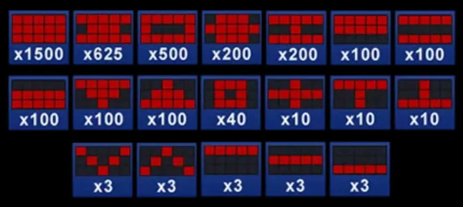 Jackpot Bingo 16 Winning Patterns